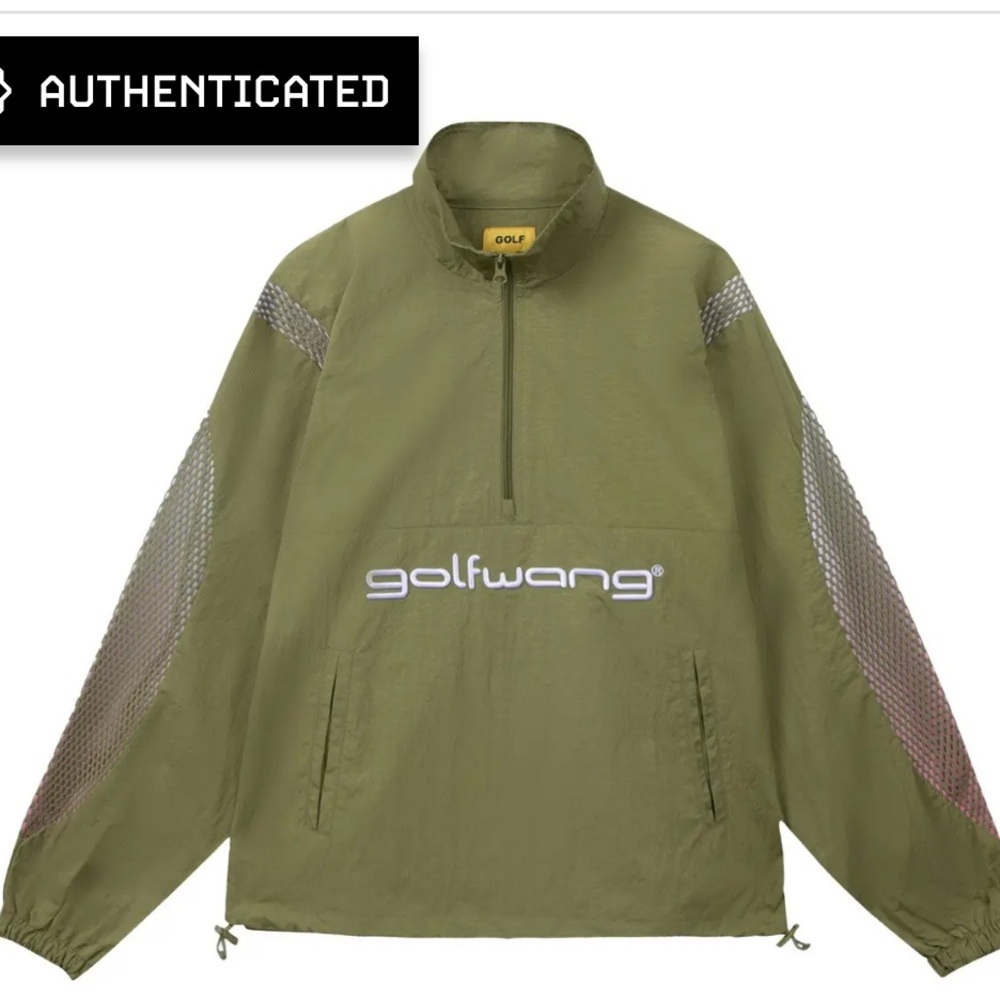Golf Wang Tyler The Creator Gradient Theque Jacket Windbreaker Men's XL Green